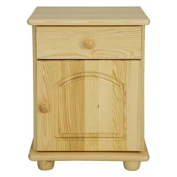 Ložnicová sestava Noční stolek SN104 povrchová úprava Bezbarvý přírodní lak