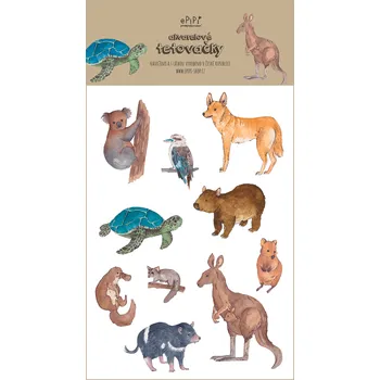 Odstranitelné tetování ePiPí Tetovačky - Austrálie