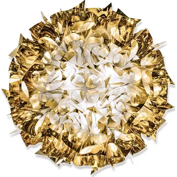 Slamp Veli gold large, designové stropní svítidlo ve zlaté úpravě, 3x12W E27, prům. 78cm