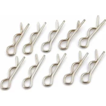 RC náhradní díl Sponky na karoserii 28mm - 10ks