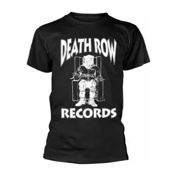 Merch Death Row Records: Tričko Logo Death Row Records (black) L 2022