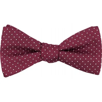 Motýlek Bubibubi Vínový motýlek s puntíky