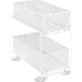 Příbor Kuchyňský koš na potraviny GIOMA, 2-patrový, bílý, WENKO