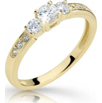 Prsten Zásnubní prsten B47915 Velikost: 51, Kameny: Se Zirkony, Váha: 2,2g