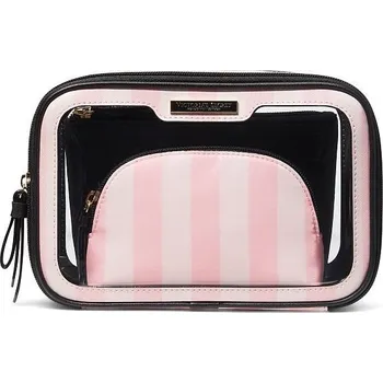 Kosmetická taška Victorias Secret Beauty Bag Trio Signature Stripe