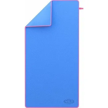 Ručník z mikrovlákna NILS NCR13 modrý/růžový