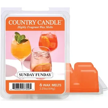 vonný vosk Country Candle Sunday Funday Vonný Vosk, 64 g
