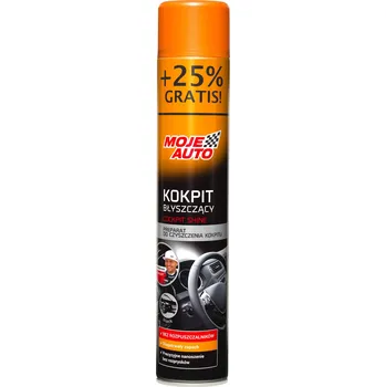 Čistič plastových dílů Kokpit sprej lesklý black 750 ml