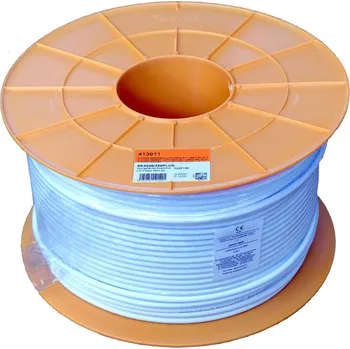 Anténní kabel Kabel koaxiální Televes 413911 Cu / 250m / 6,9 mm / bílý / bezhalogenový / ClassA++