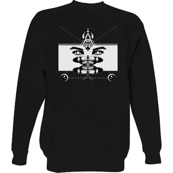 Pánská mikina Mikina bez kapuce Unisex s potiskem Motýlí polibek - mikina pánské