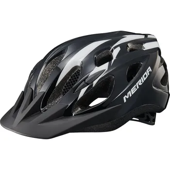 Cyklistická přilba MERIDA - Přilba junior SHADOW black/white 51-56cm