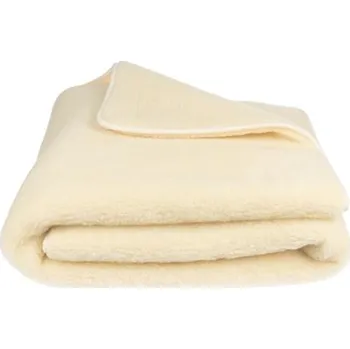 deka Deka z ovčí vlny oboustranná přírodní 200x220