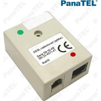 Příslušenství pro stolní telefon ADSL SPLITTER rozbočení ☎ Internet ✓ ADSL ✓ ADSL2 ✓ ADSL2+