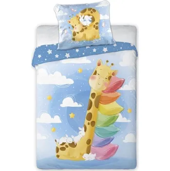 Povlečení FARO Povlečení do postýlky Žirafka Bavlna, 100/135, 40/60 cm