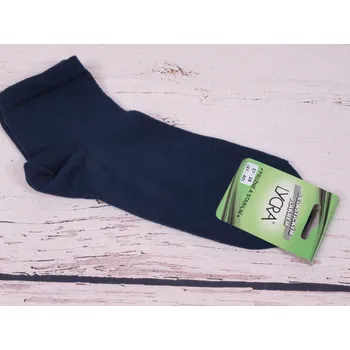 Pánské ponožky Ponožky Props lycra TM. MODRÉ nízké kotníkové 3/4 bavlněné s elastickým vláknem lycra velikosti ponožek: 25-26 ( EUR vel. 38-39)