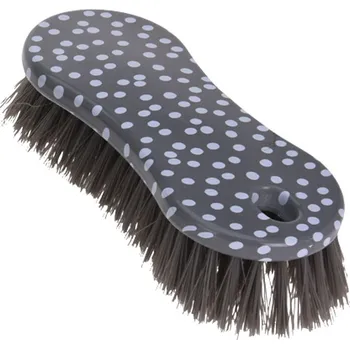 H&L Kartáč na čištění PRINT, šedá