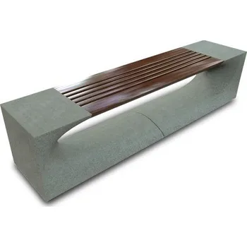 Zahradní lavice Venkovní betonová lavice Madera