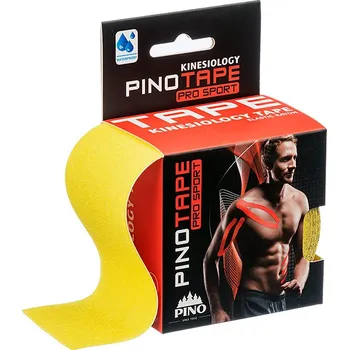 Tejpovací páska Pino PINOTAPE® Sport, neonově žlutý, 5 cm x 5 m