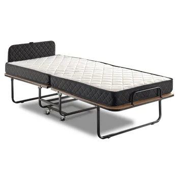 Postel ASIR Katlan 90 x 204 cm ořech/černá