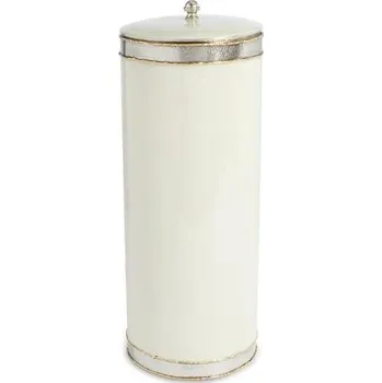 JULIA KNIGHT Schránka na toaletní papír s poklopem CASCADE bílá 40 x 14,5 cm