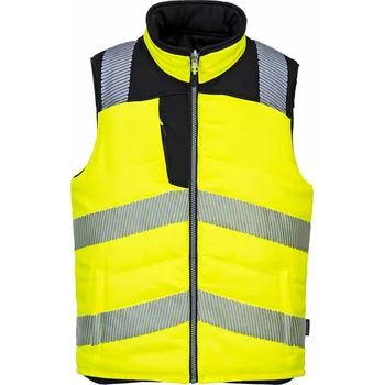 reflexní vesta PW374-Oboustranná vesta PW3 Hi-Vis žlutá/černá - v. XXL