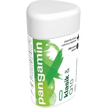 Přírodní produkt Pangamin Klasik + koenzym Q10 dóza 200 tbl.