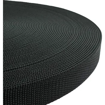 Upínací popruh Upínací polypropylenový pás 25PP - 25mm 500kg, barva černá
