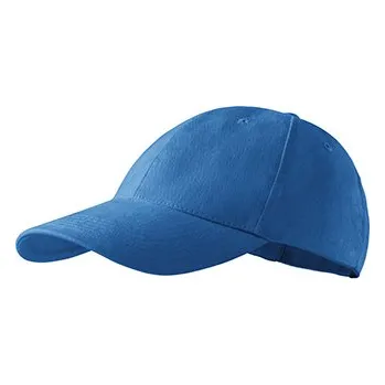 Kšiltovka MALFINI Čepice dětská 6P Kids azurově modrá nastavitelná