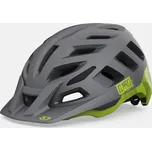 Helma GIRO Radix mat metalic black/lime Podkarta: M
