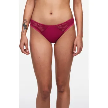 Souprava dámského spodního prádla Kalhotky PASSIONATA (46H3-13), Barva vínová, Velikost L