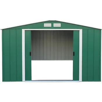 Zahradní domek Kovový zahradní domek 3627x3221x1961 zelený