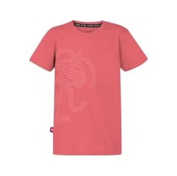 Chlapecké tričko RAFIKI KAILAS JR sugar coral 140; Růžová triko