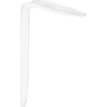 Držák na polici Walteco Konzole KLASIK 327x177mm, nosnost 20kg, bílá