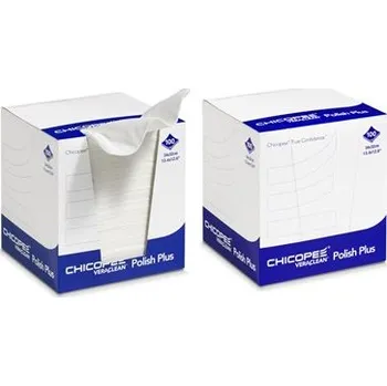 Utěrka CHICOPEE VeraClean pol plus utěrka Bílá 100 ks v balení CHIC/74101/PAK