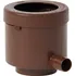 sběrač dešťové vody Graf De Luxe 503014 150 mm hnědý