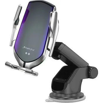 Tech Protect R2 Car Mount Wireless Charger Silver