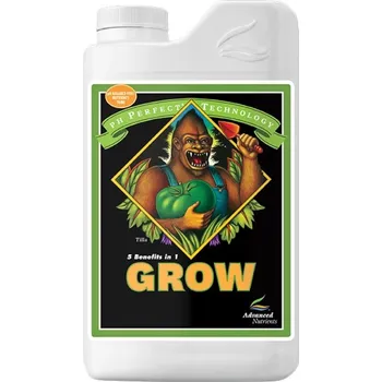 Hnojivo Advanced Nutrients pH Perfect Grow 500ml (Růstová složka pH Perfect Grow. Sada Advanced Nutrients - Grow, Bloom a Micro rychle a účině dodá rostlinám veškeré kvalitní živiny a mikroprvky v květové i růstové fázi.)