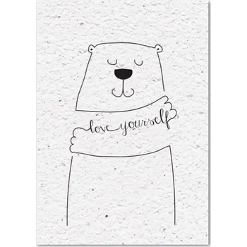 GREEN CAT Rostoucí přání Medvědí Objetí (sebeláska - love yourself)