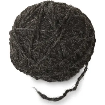 Příze Wooline Vlněná příze dvojitá, barva černá