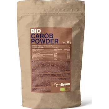 Anabolizér GymBeam BIO Karobový prášek 200 g