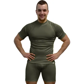 Pánské tričko SPORT NANO triko krátký rukáv .pánské .S .khaki