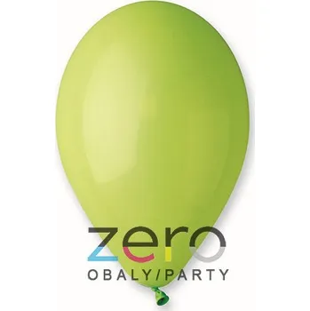 Balónek Balónky nafukovací pr. 26 cm, 20 ks (pastel) - pistácie