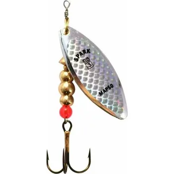 Umělá nástraha Mapso třpytka Spark Iris - P-iris-PLATA 1