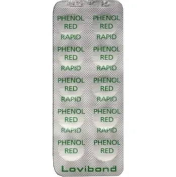 Test tablety DPD phenol red pH – 10 ks