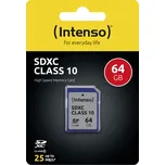 Intenso SDXC Card 64 GB Class 10…
