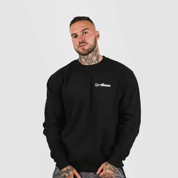 Pánská mikina GymBeam Mikina PRO Jumper Black S černá