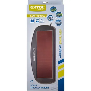 Nabíječka autobaterie dobíječka autobaterií, solární, 1,5W, 100mA