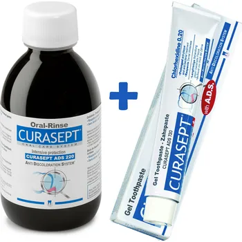 Ústní voda VÝHODNÁ SADA CURASEPT 0,20% ústní voda a zubní pasta