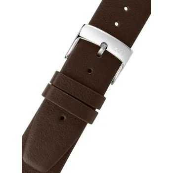 Řemínek na hodinky Kožený řemínek Morellato Fuji 5479D36.032 M, hnědý, recyklovaný materiál - 20 mm