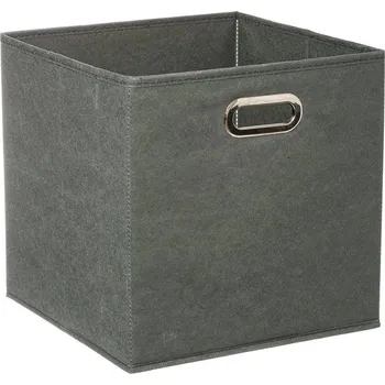 Úložný box 5five Simply Smart Úložný box, šedý, textilní, 31 x 31 cm